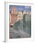 Market Square Architecture and Fountain, Old Town, Wroclaw, Silesia, Poland, Europe-Frank Fell-Framed Photographic Print