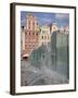 Market Square Architecture and Fountain, Old Town, Wroclaw, Silesia, Poland, Europe-Frank Fell-Framed Photographic Print