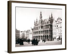 Market Square, Brussels, 1898-James Batkin-Framed Photographic Print