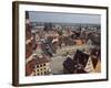 Market Square from St. Elisabeth Church, Old Town, Wroclaw, Silesia, Poland, Europe-Frank Fell-Framed Photographic Print