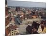 Market Square from St. Elisabeth Church, Old Town, Wroclaw, Silesia, Poland, Europe-Frank Fell-Mounted Photographic Print