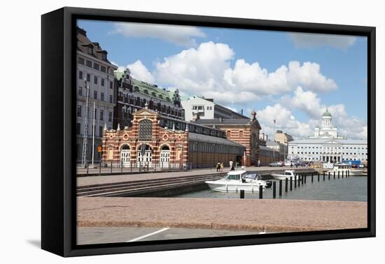 Market Square, Helsinki, Finland, 2011-Sheldon Marshall-Framed Stretched Canvas