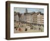Market Square in Munich-null-Framed Giclee Print