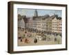 Market Square in Munich-null-Framed Giclee Print