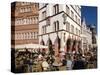 Market Square, Old Town, Trier, Rhineland-Palatinate, Germany, Europe-Hans Peter Merten-Stretched Canvas