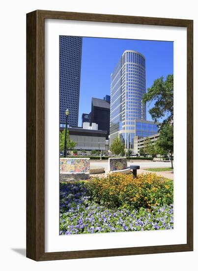 Market Square Park, Houston, Texas, United States of America, North America-Richard Cummins-Framed Photographic Print