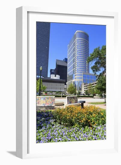 Market Square Park, Houston, Texas, United States of America, North America-Richard Cummins-Framed Photographic Print