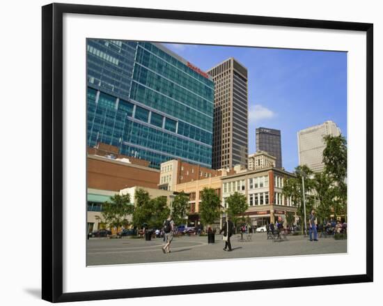 Market Square, Pittsburgh, Pennsylvania, United States of America, North America-Richard Cummins-Framed Photographic Print