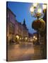 Market Square (Ploscha Rynok) at Dusk, Lviv, UKraine-Ian Trower-Stretched Canvas