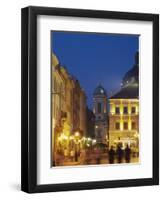 Market Square (Ploscha Rynok) at Dusk, Lviv, UKraine-Ian Trower-Framed Photographic Print