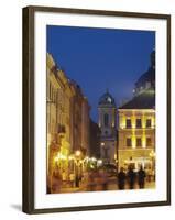 Market Square (Ploscha Rynok) at Dusk, Lviv, UKraine-Ian Trower-Framed Photographic Print