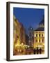 Market Square (Ploscha Rynok) at Dusk, Lviv, UKraine-Ian Trower-Framed Photographic Print