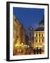 Market Square (Ploscha Rynok) at Dusk, Lviv, UKraine-Ian Trower-Framed Photographic Print