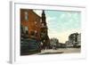 Market Square, Portsmouth, New Hampshire-null-Framed Art Print