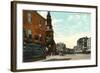 Market Square, Portsmouth, New Hampshire-null-Framed Art Print