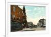 Market Square, Portsmouth, New Hampshire-null-Framed Premium Giclee Print