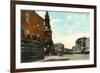 Market Square, Portsmouth, New Hampshire-null-Framed Premium Giclee Print