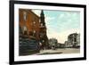 Market Square, Portsmouth, New Hampshire-null-Framed Premium Giclee Print