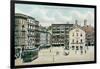 Market Square, Providence, Rhode Island-null-Framed Art Print