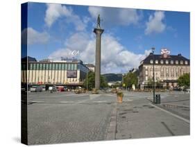 Market Square, Trondheim, Norway, Scandinavia, Europe-Michael DeFreitas-Stretched Canvas