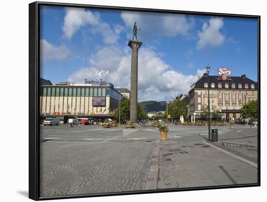 Market Square, Trondheim, Norway, Scandinavia, Europe-Michael DeFreitas-Framed Photographic Print