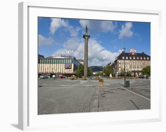 Market Square, Trondheim, Norway, Scandinavia, Europe-Michael DeFreitas-Framed Photographic Print