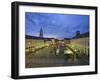 Market Square with Pyramide, Karlsruhe, Baden-Wurttemberg, Germany, Europe-Hans Peter Merten-Framed Photographic Print