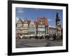 Market Square with Roland Statue, Old Town, UNESCO World Heritage Site, Bremen, Germany, Europe-Hans Peter Merten-Framed Photographic Print