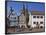 Market Square with the Marien Church on the Town Skyline in Gelnhausen, Hesse, Germany, Europe-Hans Peter Merten-Framed Photographic Print