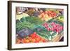 Market Stall, 1999-Peter Breeden-Framed Giclee Print