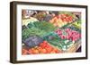 Market Stall, 1999-Peter Breeden-Framed Giclee Print