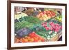 Market Stall, 1999-Peter Breeden-Framed Giclee Print