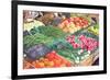 Market Stall, 1999-Peter Breeden-Framed Giclee Print