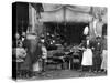 Market Stall in St Petersburg, c.1900-Russian Photographer-Stretched Canvas