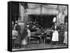 Market Stall in St Petersburg, c.1900-Russian Photographer-Framed Stretched Canvas