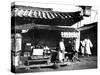 Market Stall, Korea, 1900-null-Stretched Canvas