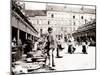 Market Stalls, Antwerp, 1898-James Batkin-Mounted Photographic Print