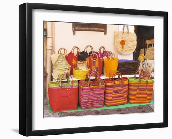 Market Stalls, Sanary, Var, Cote d'Azur, France-Per Karlsson-Framed Photographic Print