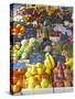 Market Stalls with Produce, Sanary, Var, Cote d'Azur, France-Per Karlsson-Stretched Canvas