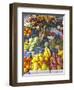 Market Stalls with Produce, Sanary, Var, Cote d'Azur, France-Per Karlsson-Framed Premium Photographic Print