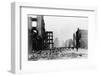 Market Street and Downtown Financial District Reduced to Rubble-C.R. Miller-Framed Photographic Print