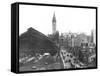 Market Street and the Pa Railroad, Philadelphia, Pennsylvania-null-Framed Stretched Canvas