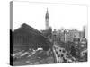 Market Street and the Pa Railroad, Philadelphia, Pennsylvania-null-Stretched Canvas