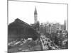 Market Street and the Pa Railroad, Philadelphia, Pennsylvania-null-Mounted Photo