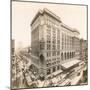 Market Street at 12Th, Philadelphia, 1912 (B/W Photo)-William Herman Rau-Mounted Giclee Print