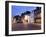 Market Street at Dusk, St Andrews, Fife, Scotland-Mark Sunderland-Framed Photographic Print