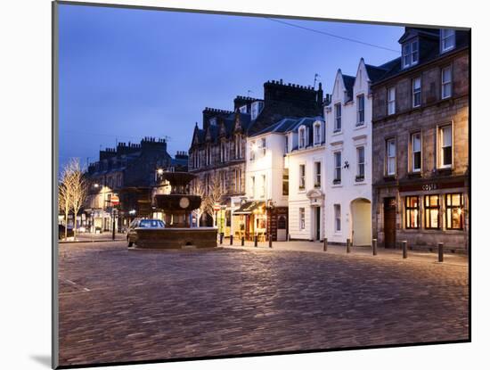 Market Street at Dusk, St Andrews, Fife, Scotland-Mark Sunderland-Mounted Photographic Print