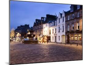 Market Street at Dusk, St Andrews, Fife, Scotland-Mark Sunderland-Mounted Photographic Print