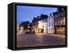 Market Street at Dusk, St Andrews, Fife, Scotland-Mark Sunderland-Framed Stretched Canvas