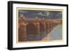 Market Street Bridge, Harrisburg, Pennsylvania-null-Framed Art Print